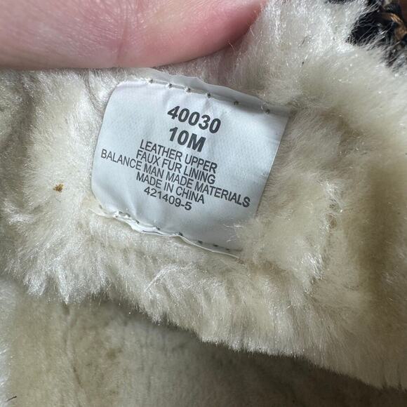 MINNETONKA Slipper Women 10M Chrissy Moccassin Bootie Black Slipper 40030 - Picture 5 of 7